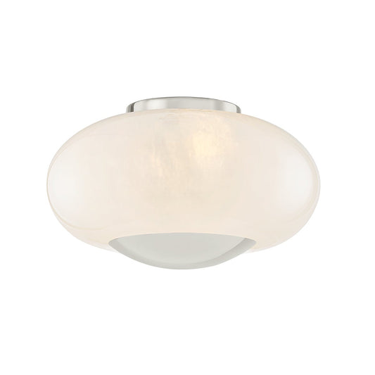 Mitzi by Hudson Valley Lighting Lottie Flush Mount in Polished Nickel