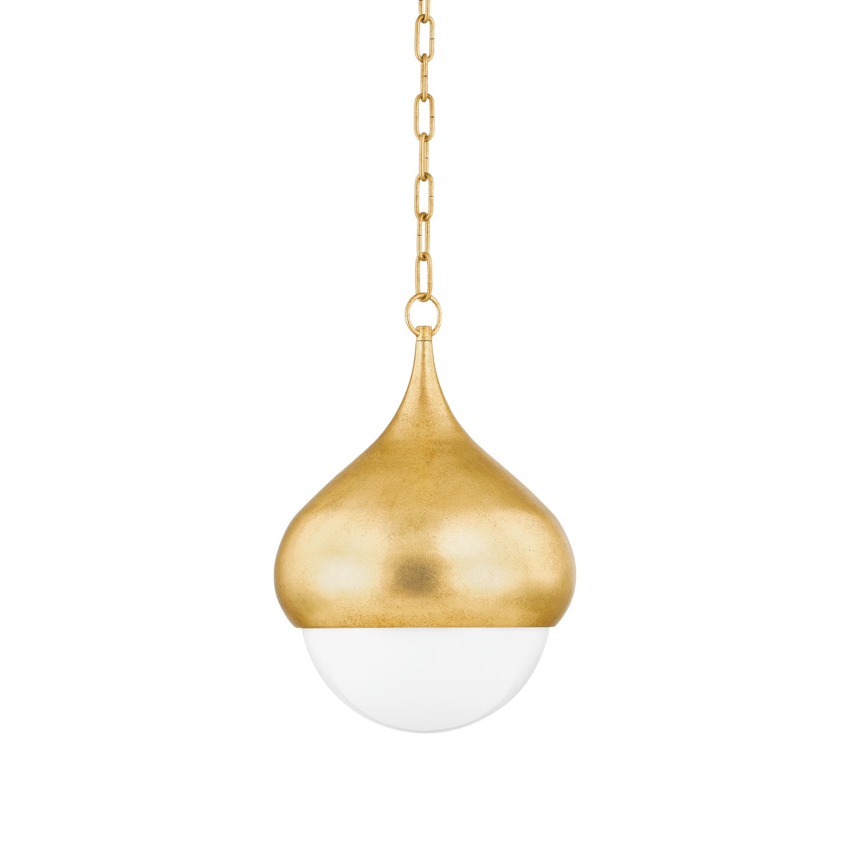 Mitzi by Hudson Valley Lighting Luciel Pendant in Vintage Gold Leaf