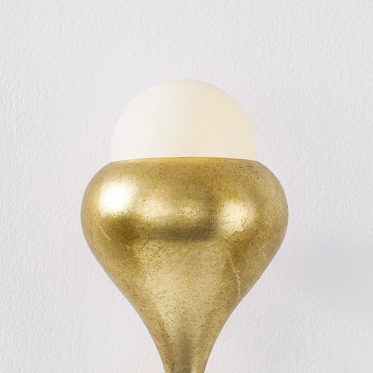 Mitzi by Hudson Valley Lighting Luciel Wall Sconce in Vintage Gold Leaf, detail view 3