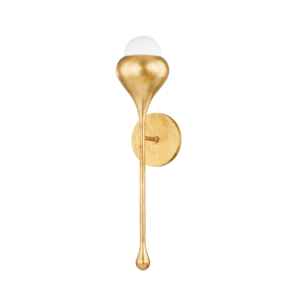 Mitzi by Hudson Valley Lighting Luciel Wall Sconce in Vintage Gold Leaf