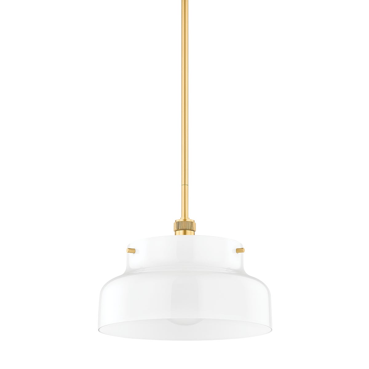 Mitzi by Hudson Valley Lighting Luella Large Pendant in Aged Brass