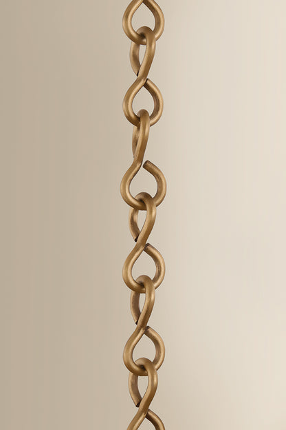 Mitzi by Hudson Valley Lighting Mamie Small Pendant in Patina Brass, detail view 5