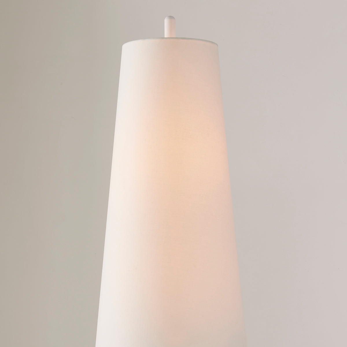 Mitzi by Hudson Valley Lighting Mariana Floor Lamp in Textured White, detail view 1
