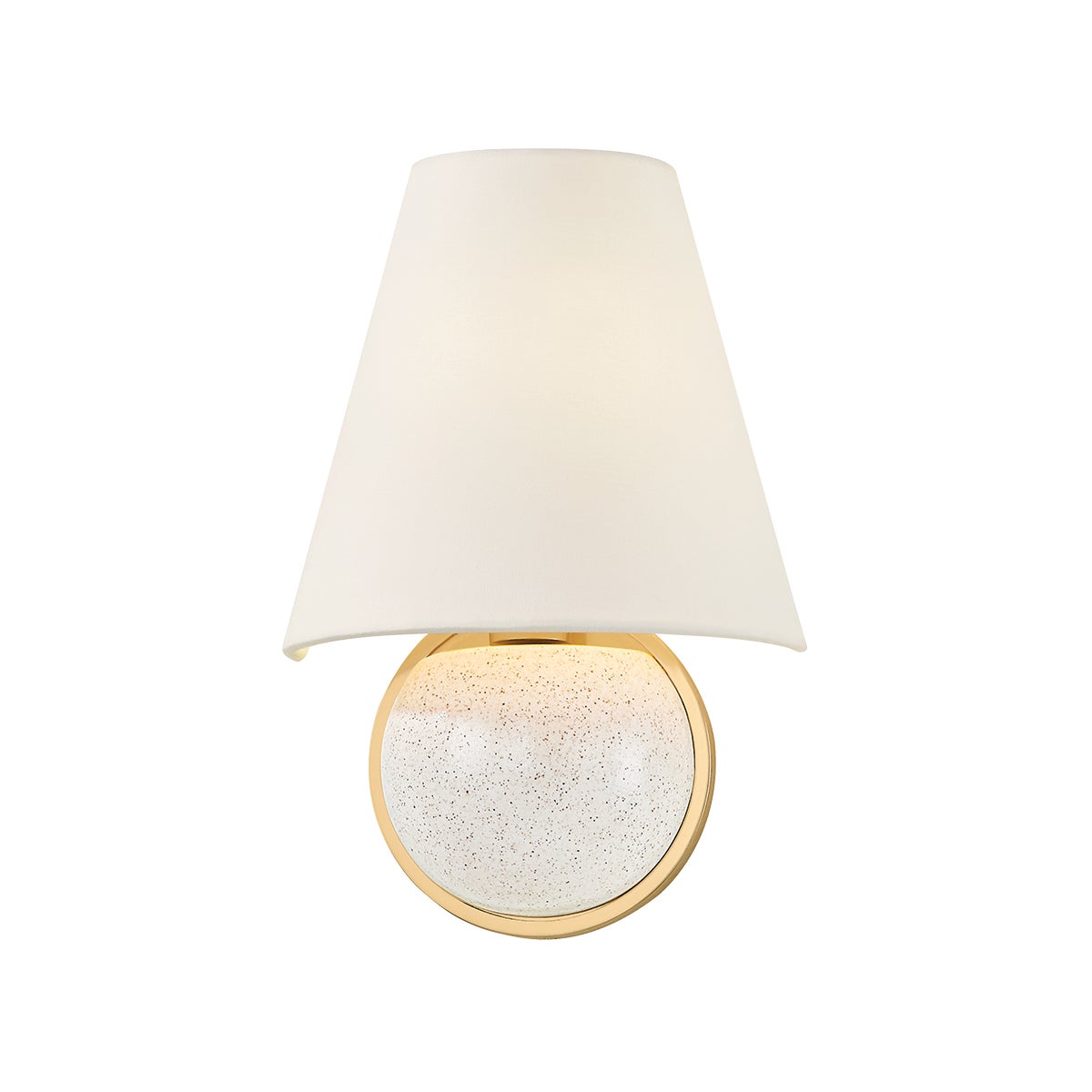 Mitzi by Hudson Valley Lighting Marlena Wall Sconce in Aged Brass