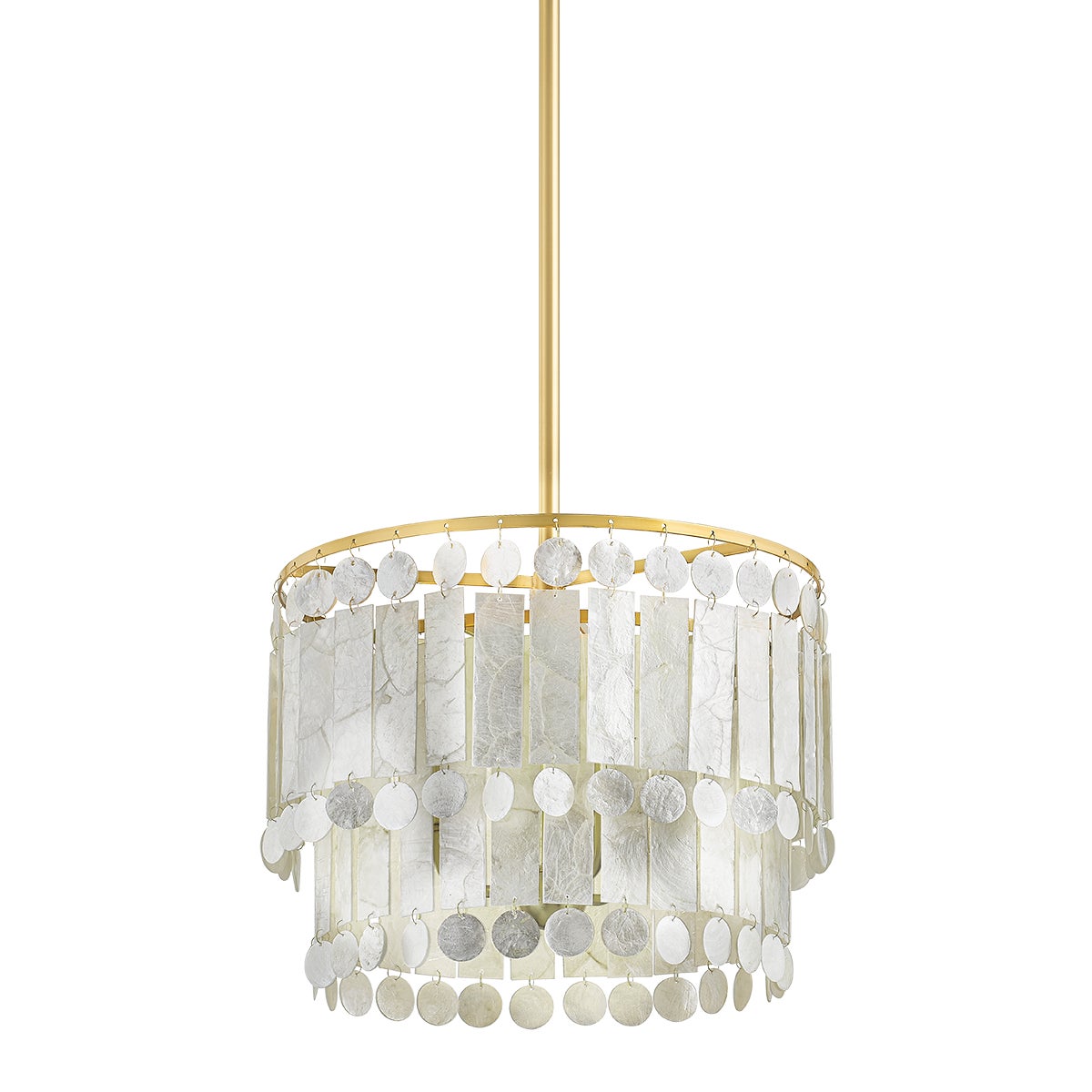 Mitzi by Hudson Valley Lighting Melisa Pendant in Aged Brass