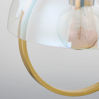 Mitzi by Hudson Valley Lighting Meriah Small Pendant in Aged Brass, detail view 2