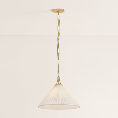 Mitzi by Hudson Valley Lighting Merida Small Pendant in Aged Brass, detail view 4