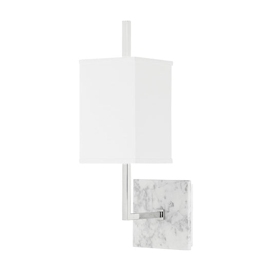 Mitzi by Hudson Valley Lighting Mikaela Wall Sconce in Polished Nickel