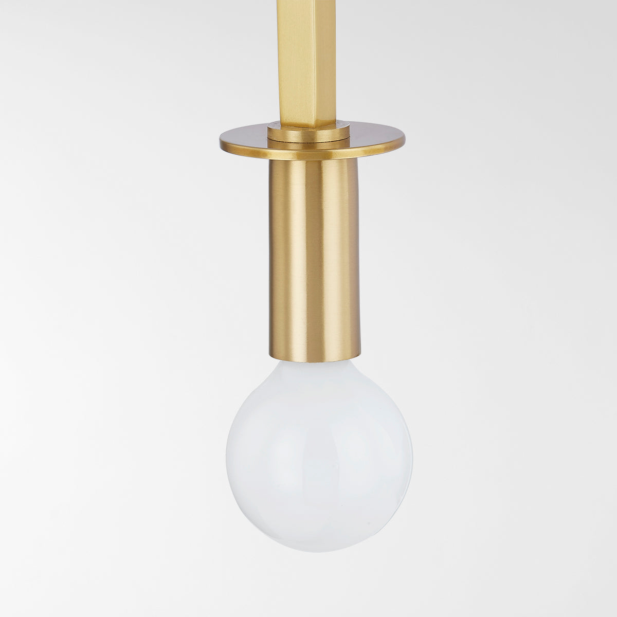 Mitzi by Hudson Valley Lighting Milana Wall Sconce in Aged Brass, detail view 1