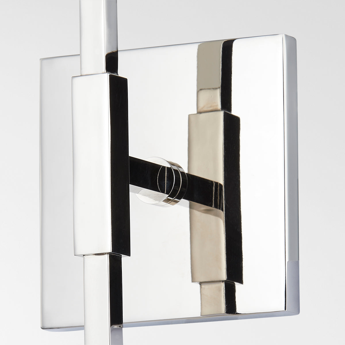 Mitzi by Hudson Valley Lighting Milana Wall Sconce in Polished Nickel, detail view 2