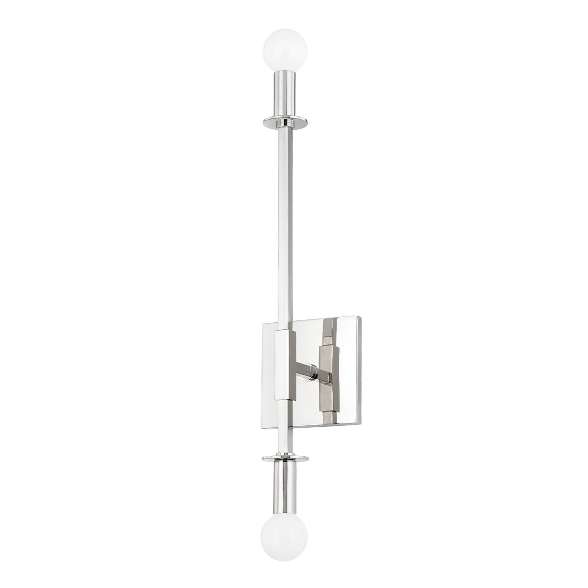 Mitzi by Hudson Valley Lighting Milana Wall Sconce in Polished Nickel