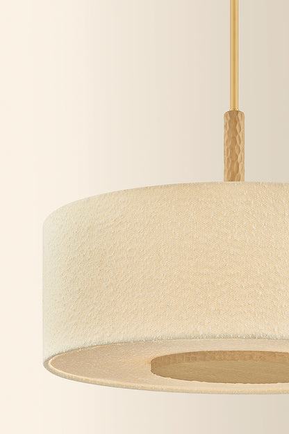 Mitzi by Hudson Valley Lighting Miller Pendant in Aged Brass, detail view 2