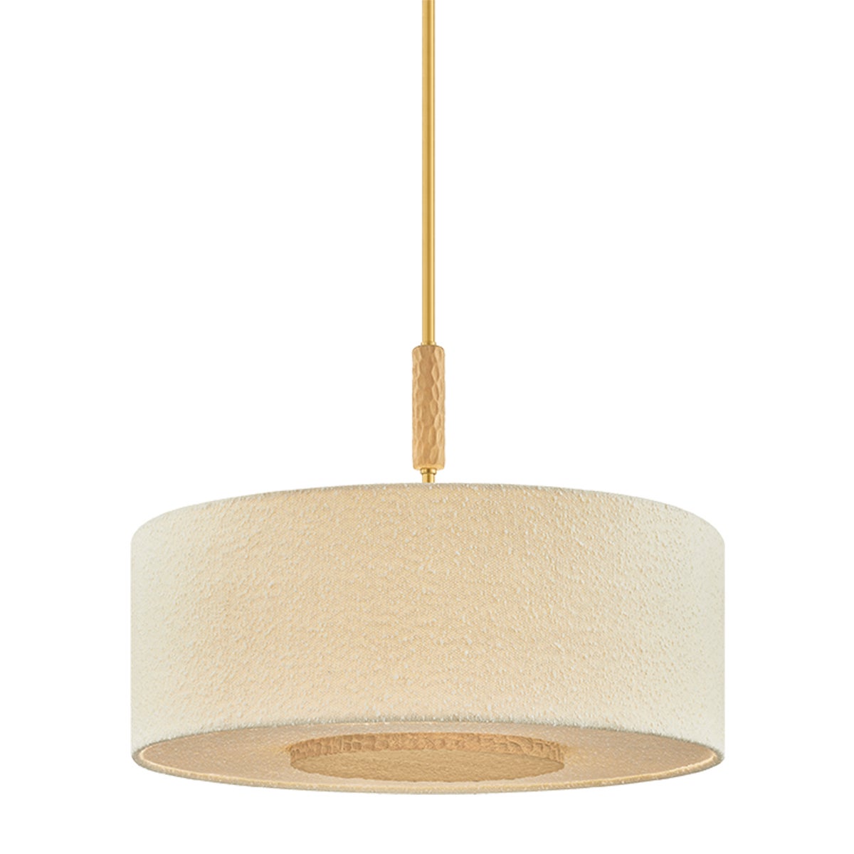 Mitzi by Hudson Valley Lighting Miller Pendant in Aged Brass