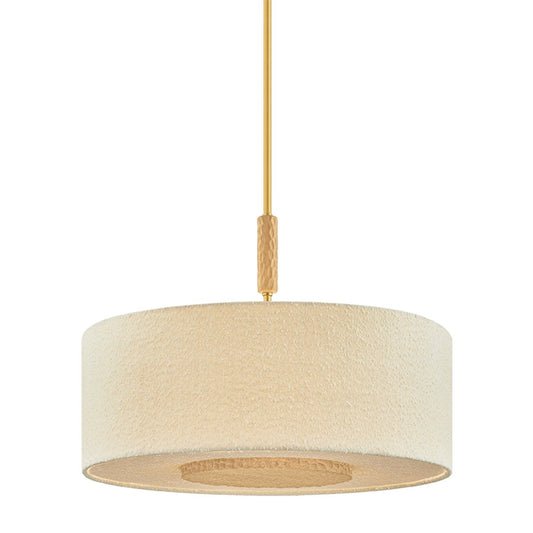 Mitzi by Hudson Valley Lighting Miller Pendant in Aged Brass