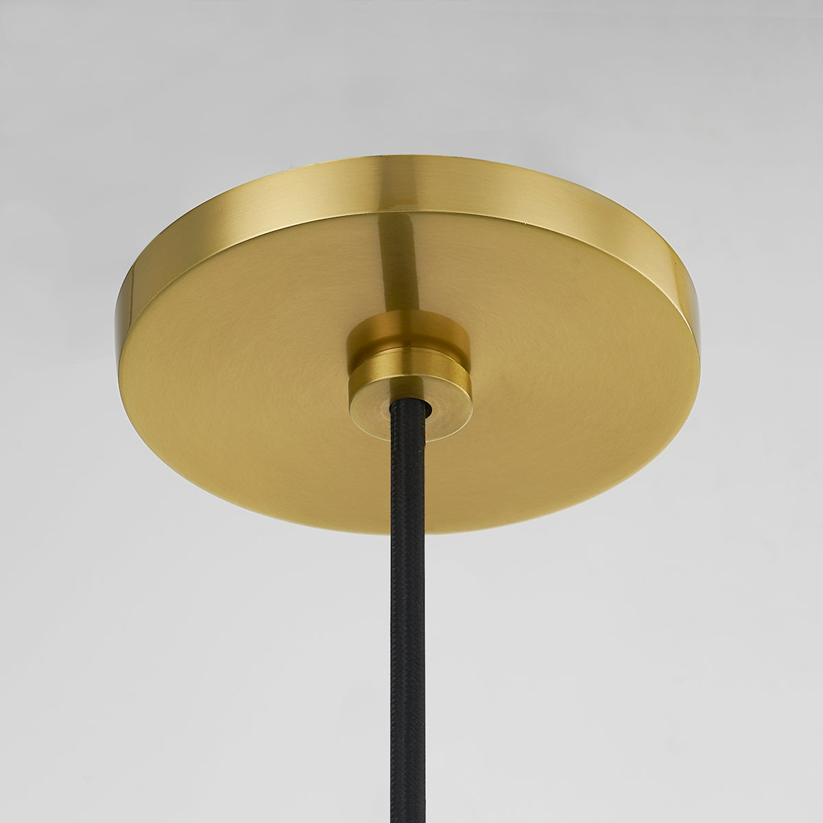 Mitzi by Hudson Valley Lighting Mirabel Small Pendant in Aged Brass, detail view 3
