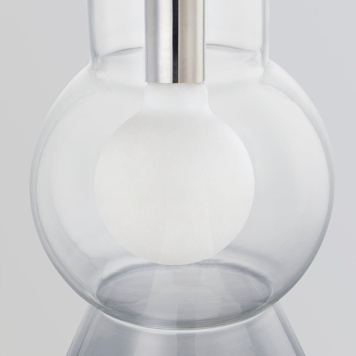 Mitzi by Hudson Valley Lighting Mirabel Small Pendant in Polished Nickel, detail view 4