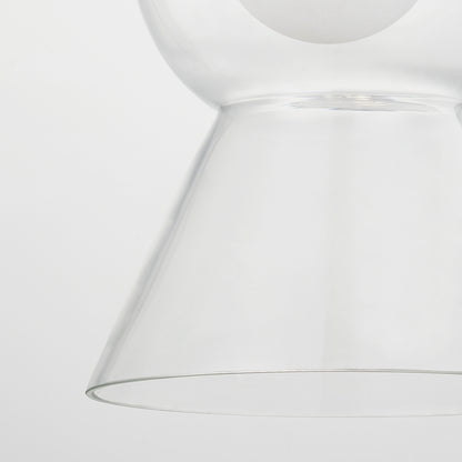 Mitzi by Hudson Valley Lighting Mirabel Small Pendant in Polished Nickel, detail view 6