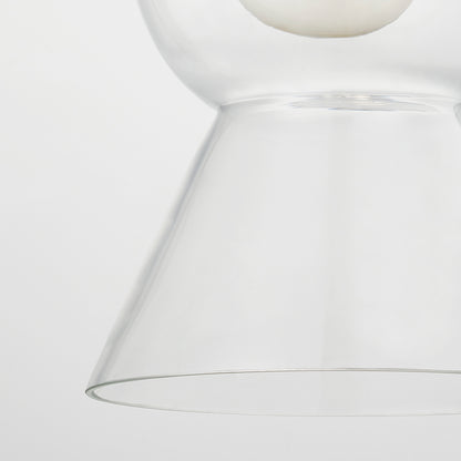 Mitzi by Hudson Valley Lighting Mirabel Small Pendant in Polished Nickel, detail view 7