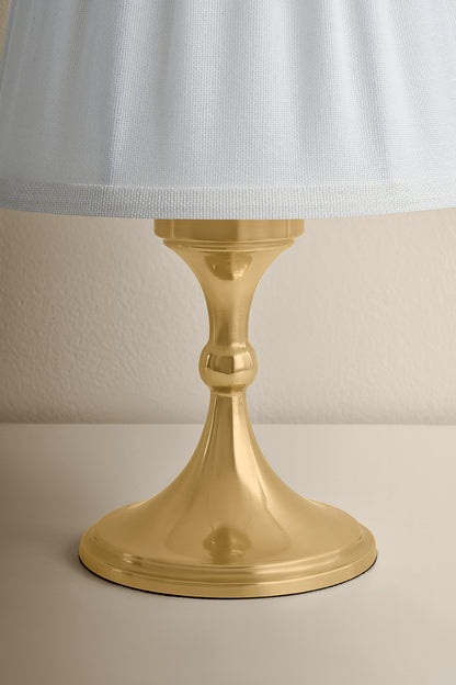 Mitzi by Hudson Valley Lighting Muriel Table Lamp in Aged Brass, detail view 1