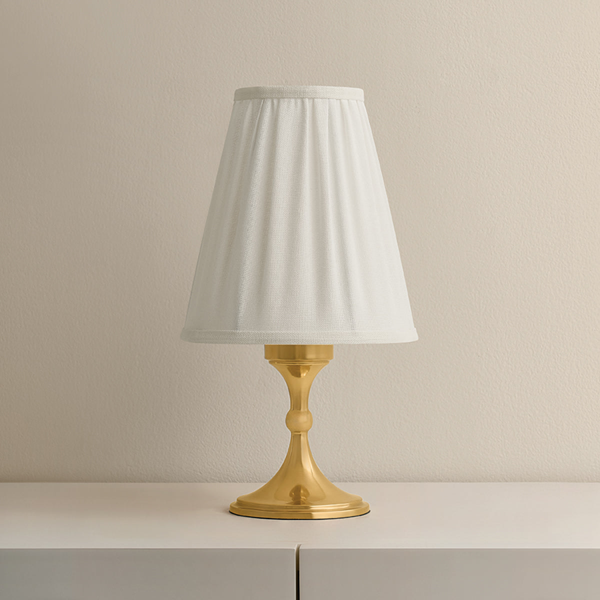 Mitzi by Hudson Valley Lighting Muriel Table Lamp in Aged Brass, detail view 2