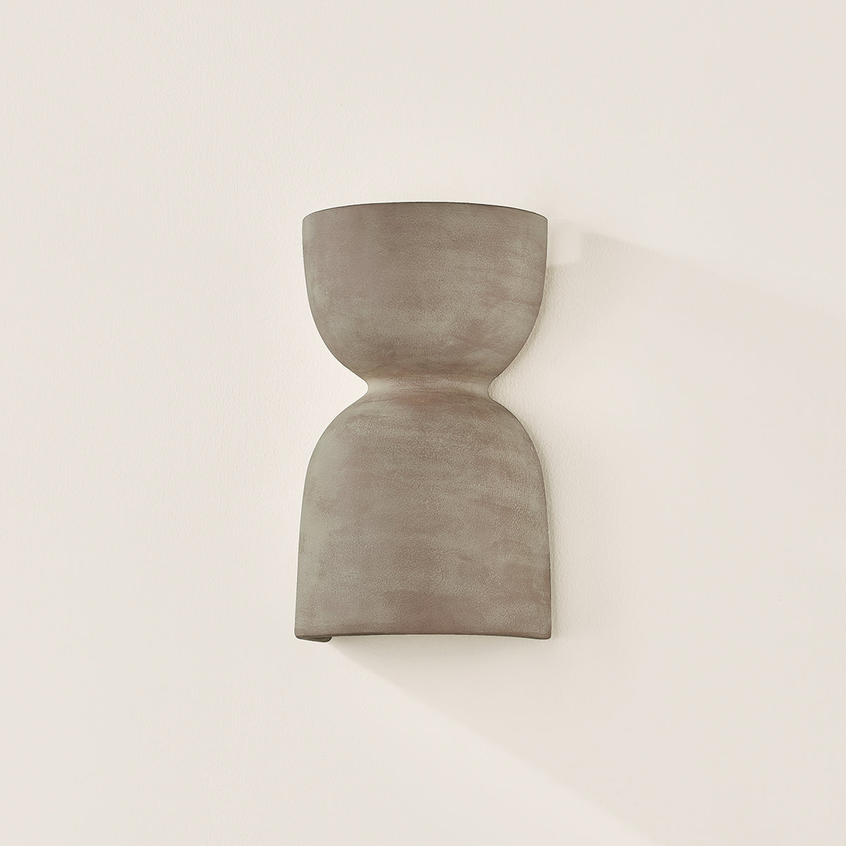 Mitzi by Hudson Valley Lighting Natalia Wall Sconce in Aged Brass / Ceramic Windy Dune, detail view 2