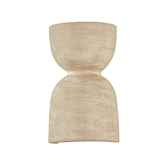 Mitzi by Hudson Valley Lighting Natalia Wall Sconce in Aged Brass / Ceramic Windy Dune
