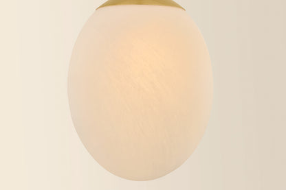 Mitzi by Hudson Valley Lighting Nell Small Pendant in Aged Brass, detail view 6