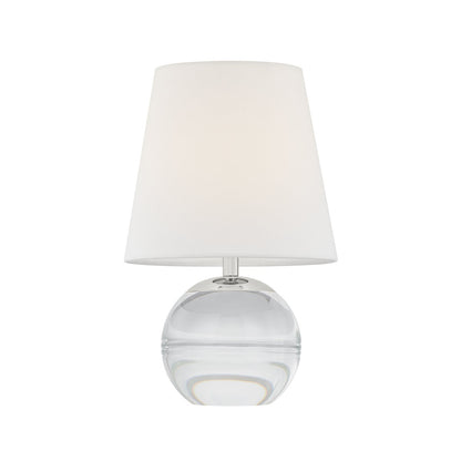 Mitzi by Hudson Valley Lighting Nicole 1-Light Table Lamp in Polished Nickel