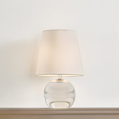 Mitzi by Hudson Valley Lighting Nicole 1-Light Table Lamp in Polished Nickel, detail view 4