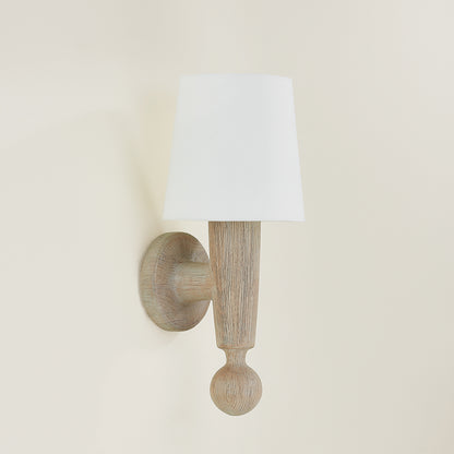 Mitzi by Hudson Valley Lighting Nola Wall Sconce in Aged Brass, detail view 2