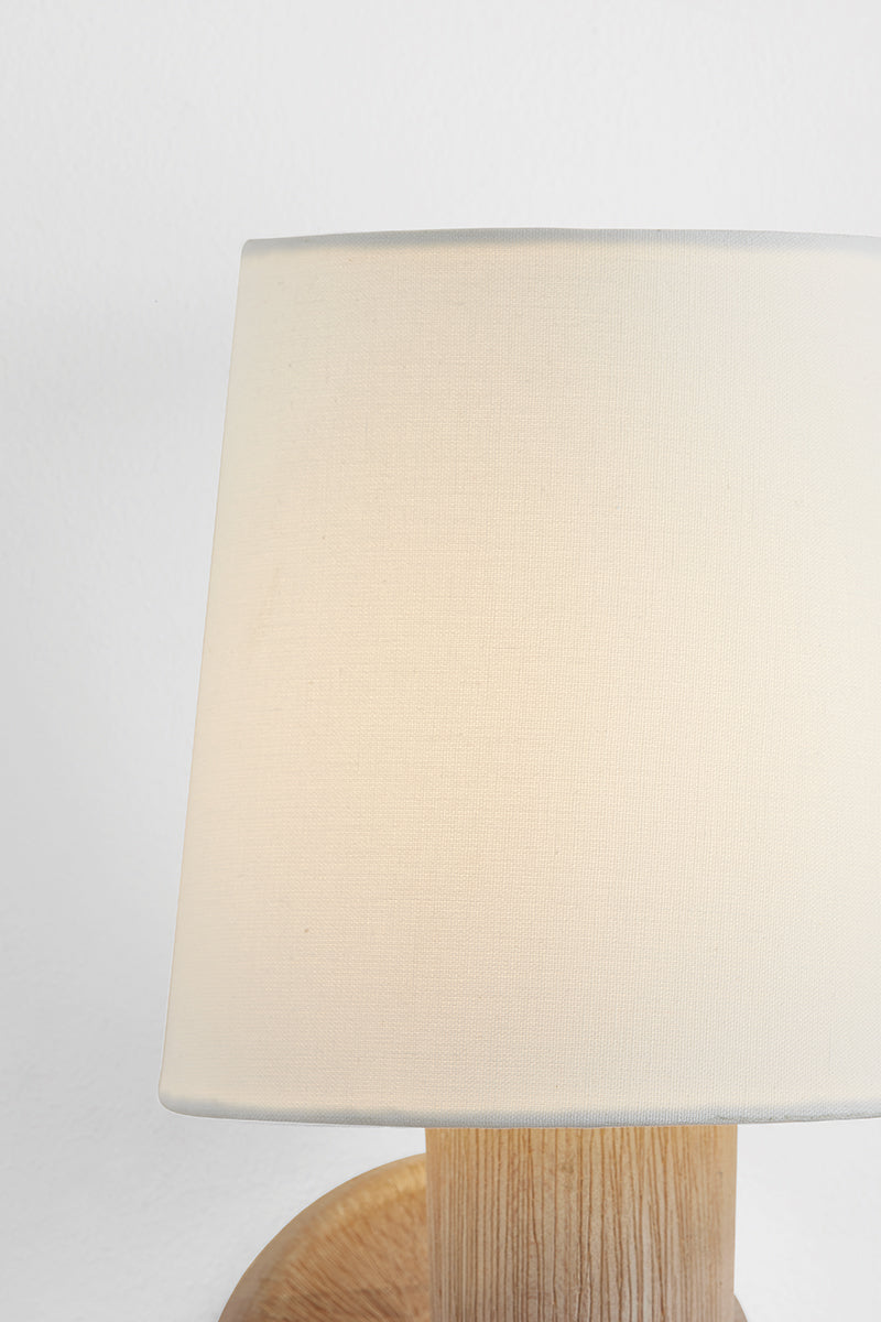 Mitzi by Hudson Valley Lighting Nola Wall Sconce in Aged Brass, detail view 6