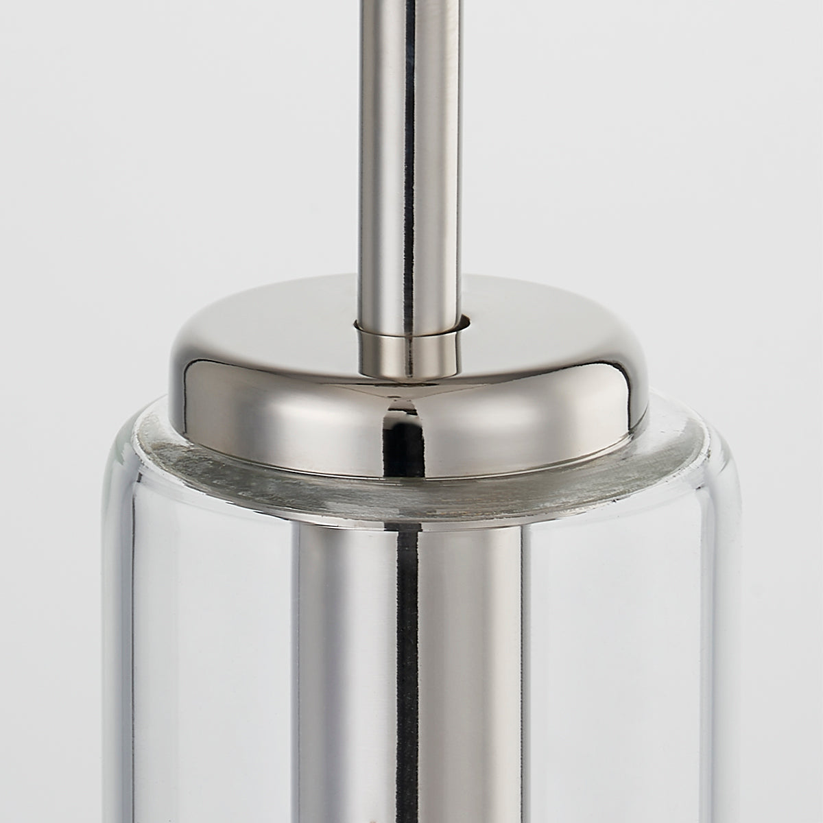 Mitzi by Hudson Valley Lighting Nyah Large Pendant in Polished Nickel, detail view 1