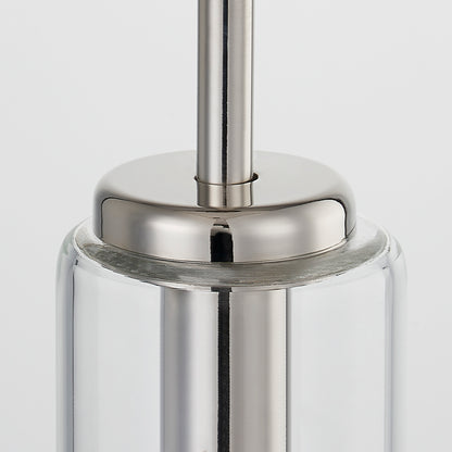 Mitzi by Hudson Valley Lighting Nyah Large Pendant in Polished Nickel, detail view 1