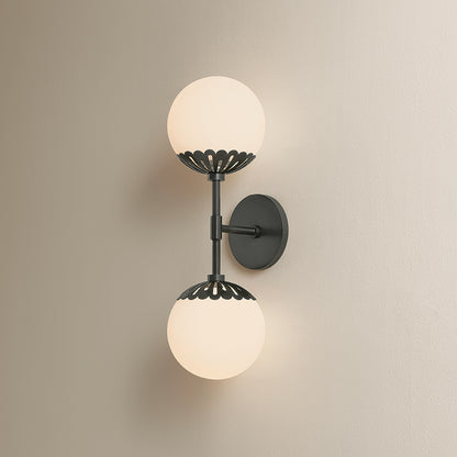 Mitzi by Hudson Valley Lighting Paige Wall Sconce in Old Bronze, detail view 4