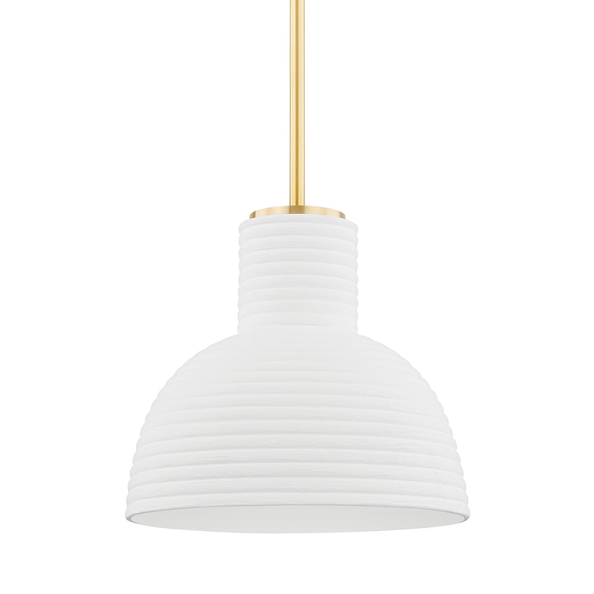 Mitzi by Hudson Valley Lighting Paloma Pendant in Aged Brass