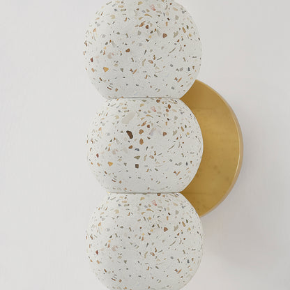 Mitzi by Hudson Valley Lighting Paola Wall Sconce in Aged Brass, detail view 2