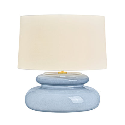 Mitzi by Hudson Valley Lighting Pia Table Lamp in Aged Brass / Ceramic Chateau Crackle