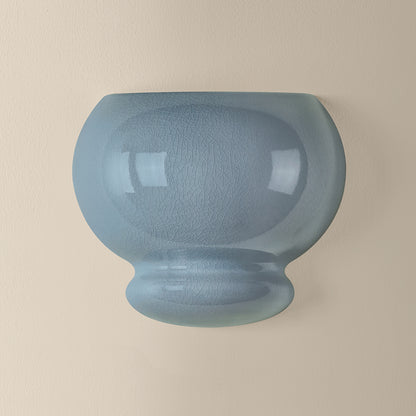 Mitzi by Hudson Valley Lighting Pia Wall Sconce in Aged Brass / Ceramic Chateau Crackle, detail view 3