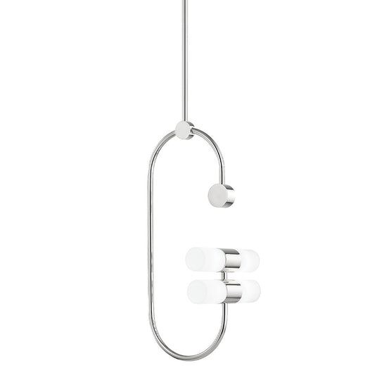 Mitzi by Hudson Valley Lighting Rae Pendant in Polished Nickel