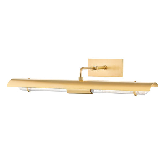 Mitzi by Hudson Valley Lighting Raelynn 2-Light 22.5" Picture Light in Aged Brass