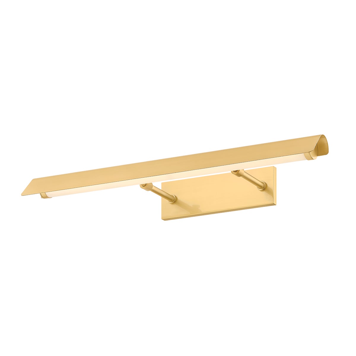 Mitzi by Hudson Valley Lighting Regan 2-Light Picture Light in Aged Brass