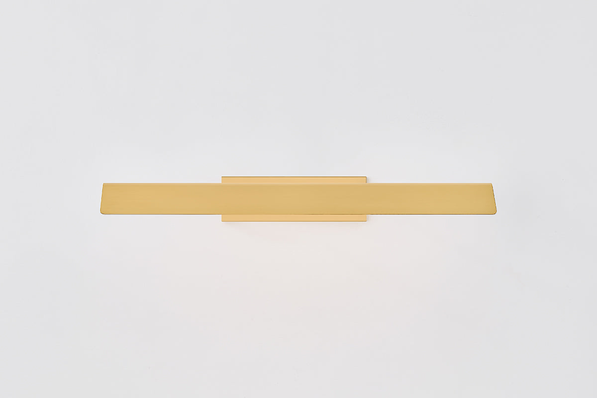 Mitzi by Hudson Valley Lighting Regan 2-Light Picture Light in Aged Brass, detail view 1