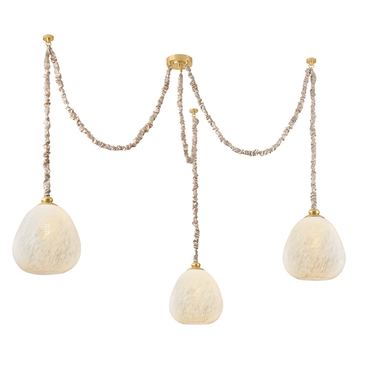 Mitzi by Hudson Valley Lighting Remi Chandelier in Aged Brass