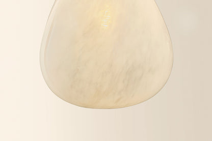Mitzi by Hudson Valley Lighting Remi Pendant in Aged Brass, detail view 6