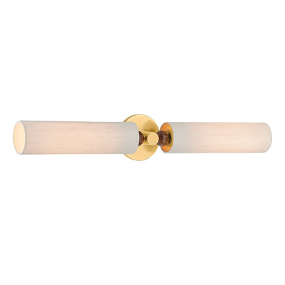 Mitzi by Hudson Valley Lighting Reyn 2-Light Wall Sconce in Aged Brass