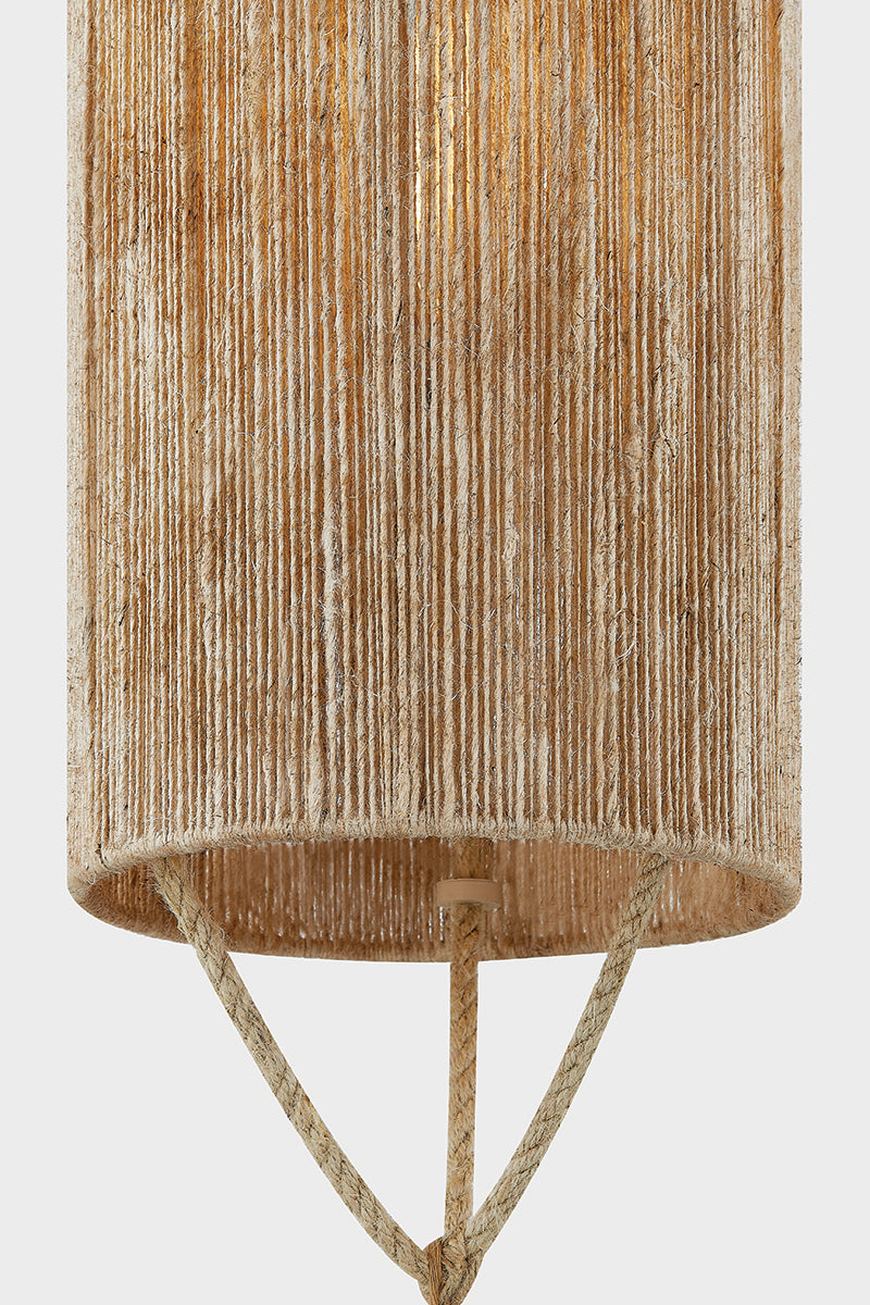 Mitzi by Hudson Valley Lighting Reyn Small Pendant in Aged Brass, detail view 6