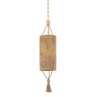 Mitzi by Hudson Valley Lighting Reyn Small Pendant in Aged Brass