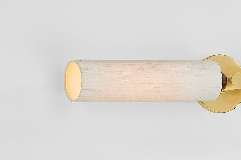 Mitzi by Hudson Valley Lighting Reyn 2-Light Wall Sconce in Aged Brass, detail view 13