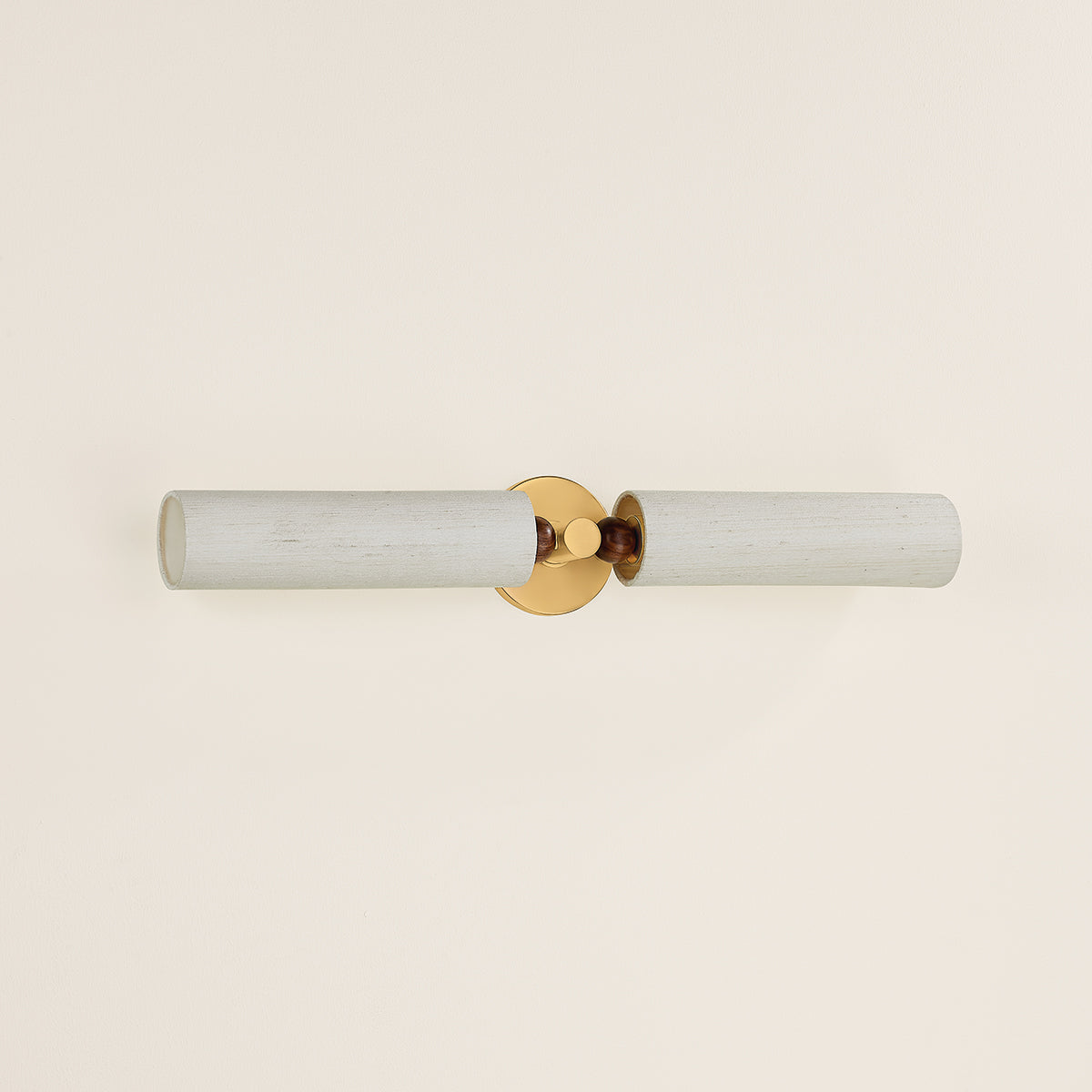 Mitzi by Hudson Valley Lighting Reyn 2-Light Wall Sconce in Aged Brass, detail view 3