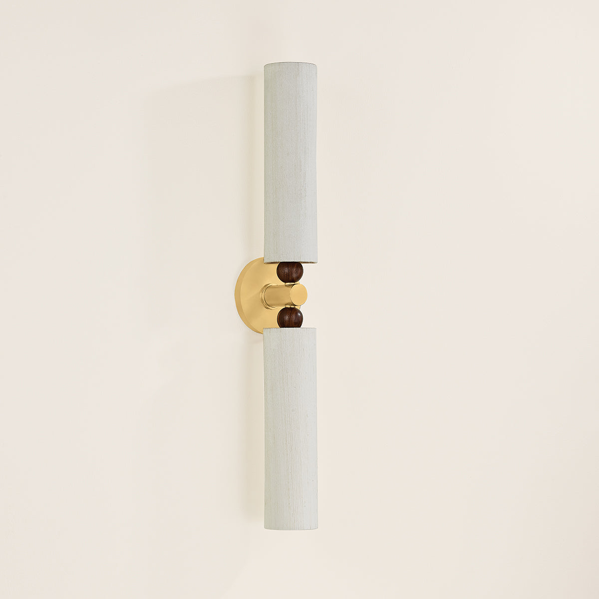 Mitzi by Hudson Valley Lighting Reyn 2-Light Wall Sconce in Aged Brass, detail view 4